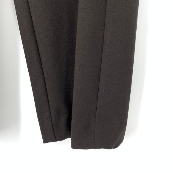 J. Jill Ponte Slim Leg Pants Womens Size LP Brown Pull On Elastic Waist - Picture 4 of 6